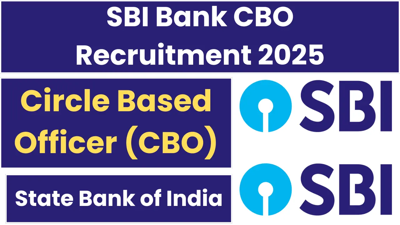 SBI Bank CBO Recruitment 2025